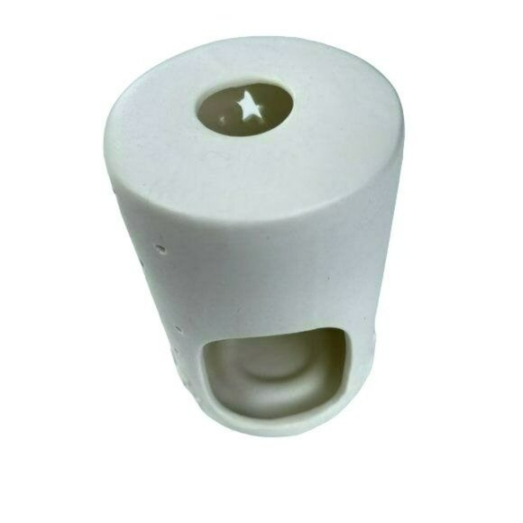 Ornamental Jade Porcelain Nativity Votive Candleholder 5in x 3.5in Holiday Decor - Picture 2 of 6